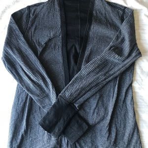 Reversible cardigan